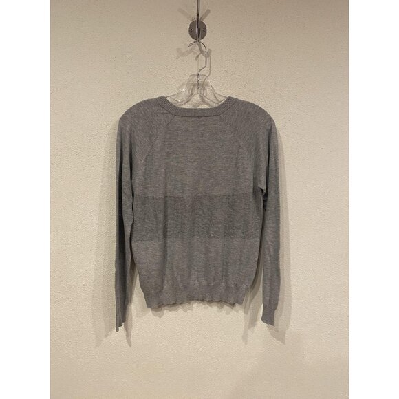 Spiritual Gangster On The Go Sweater Womens Medium Gray Crewneck Knit Pullover - Picture 5 of 5